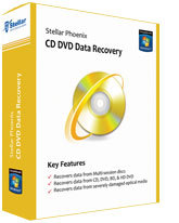 Stellar Phoenix CD DVD Data Recovery Screenshot